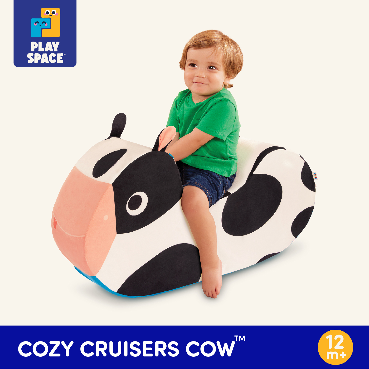 Battat Cozy Cruisers Cow Ride-On for Montessori Schools - Walmart