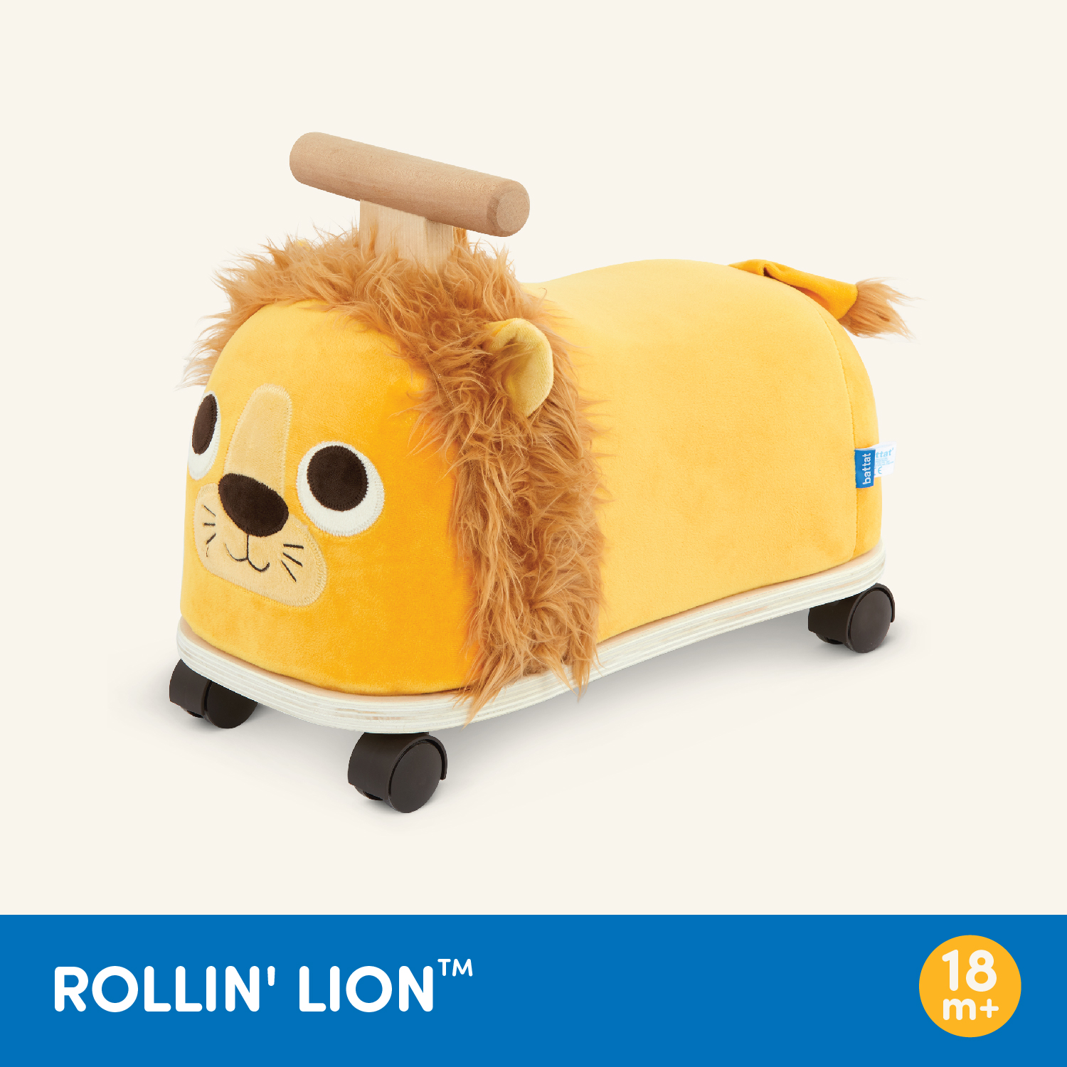 Lion Walker Porteur Fisher Price En Battat Push Pedal Ride-Ons For